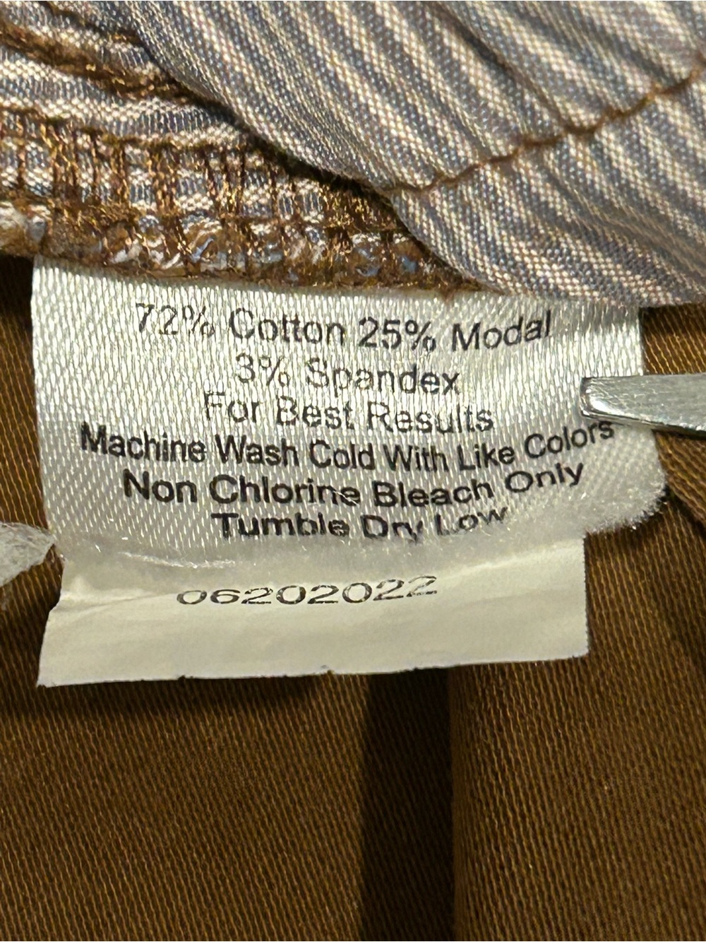 Peter Millar Crown Ultimate Sateen 5-Pocket Pants Chestnut Brown Men's Size 35 - Picture 10 of 13